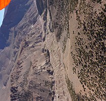  Blick zum Landeplatz